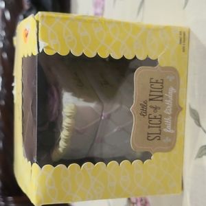 Hallmark Faith Birthday Keepsake Trinket Cake Box